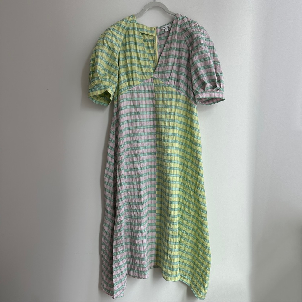 Topshop Mix + Match Handkerchief Hem Dress